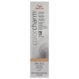 Wella Color Charm Gel, 311/3N Dark Brown, 2 Ounce