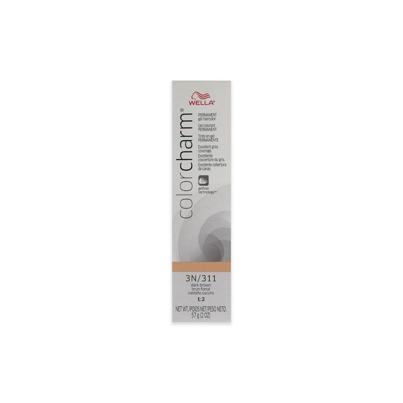 Wella Color Charm Gel, 311/3N Dark Brown, 2 Ounce
