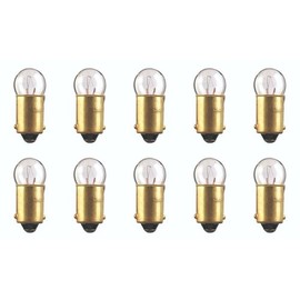 CEC Industries #1445 Bulbs, 14.4 V, 1.872 W, BA9s Base, G-3.5 shape (Box of 10)