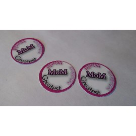 Unbranded Pre Cut One Inch Bottle Cap Images! World's Greatest Mom Free Shipping - photo, 25 images