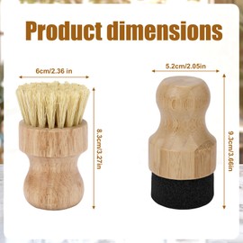 Wood Cutting Board Oil Applicator & Brush, Butcher Block Food Grade Mineral Oil Wax Applicator Conditioner for Scrapers Bowls Spoons(Wood Color)
