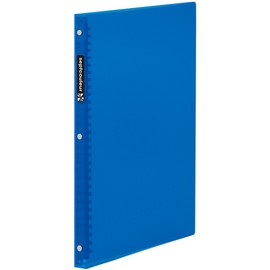 Maruman F481B-02 Loose Leaf Binder, A4, Sept Couleur, 30 Holes, Blue