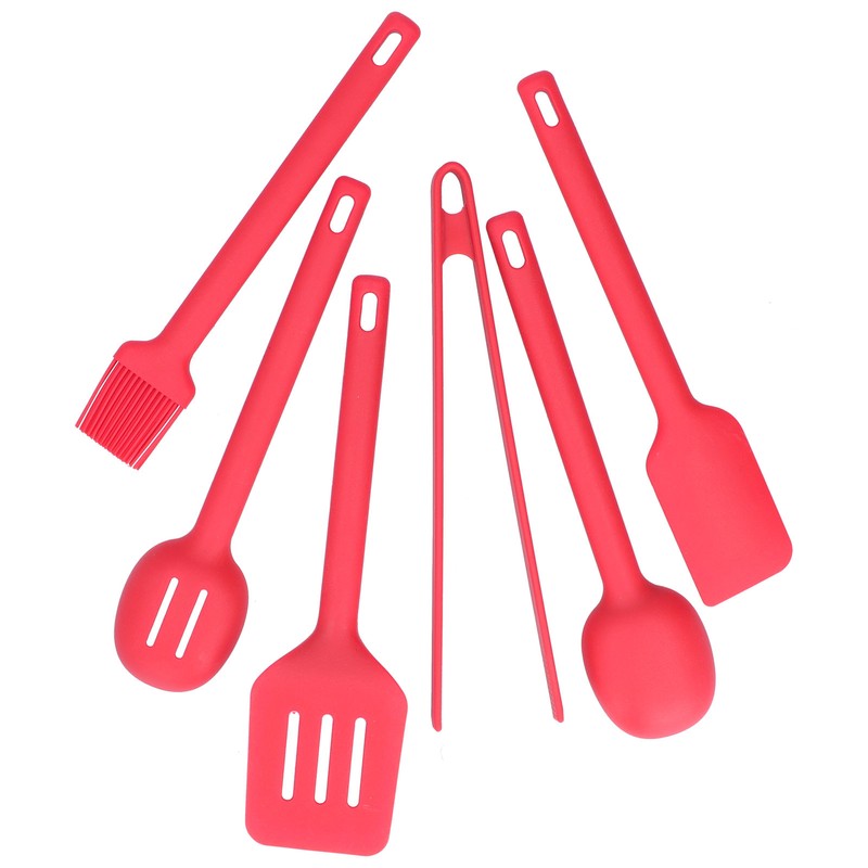 Cooking Utensils 6PCS Food Grade Silicone Heat Insulation Anti Scalding
