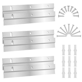 6 Pieces French Cleat Z-Hanging Clip 15CM French Cleats Bracket Heavy Duty French Cleat Picture Hanger Z Clamps Picture Hangers French Cleat Hanger with Screws for Hanging Heavy Duty Framed Mirrors