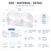 6-Piece Silicone Toe Separators for Daily Comfort – Soft Washable