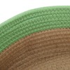 Round Cat Bed Cotton Rope Woven Basket Multipurpose Sleeping Scratching