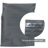 Mailing Bags, Grey Parcel Delivery Bags with Self-Seal Closure, Flexible