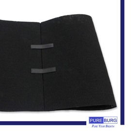 PUREBURG Carbon Filter,Cut-to-Fit Carbon Pad 16 x 48 inches for Air Filter Charcoal Sheet fits Range Hoods Furnace Filters removes Odor VOC Parts Accessories Replacement,1-Pack