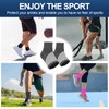 DRNAIETY 2 Pairs Ankle Compression Sleeves, Plantar Fasciitis Socks, Foot