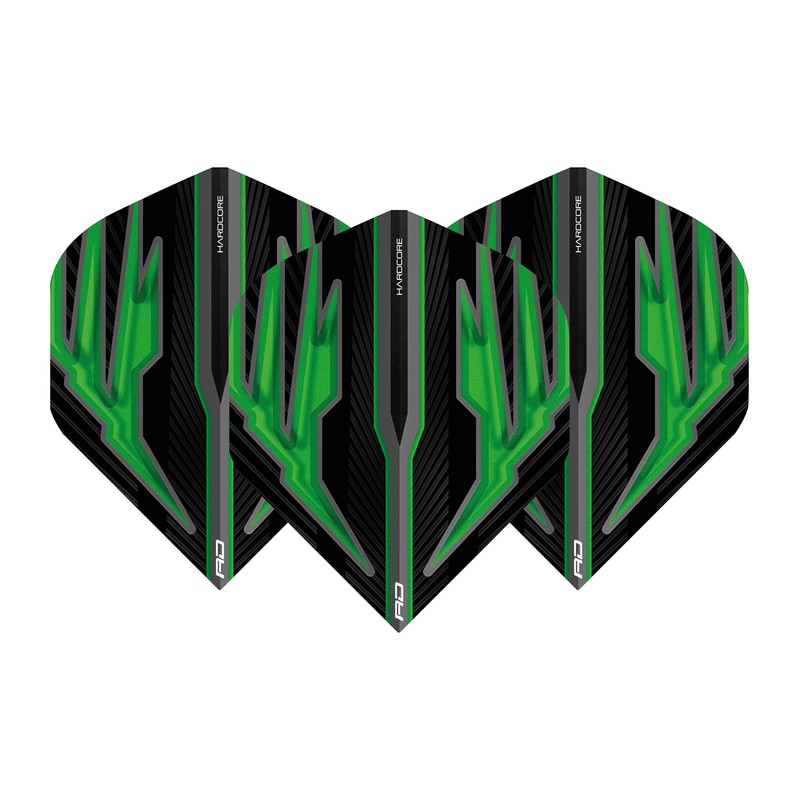 RED DRAGON Hardcore Radical Black & Green Extra Thick Standard