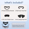 DTianSir 2Pack VR Facial Interface for Oculus Quest 2,Removable Facial