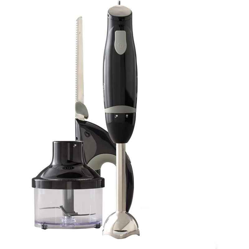 Oster Prep Kit Immersion Hand Blender, Electric Knife, & 2
