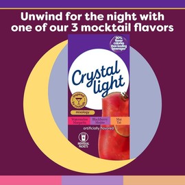 Crystal Light Mixology Variety Pack Powdered Drink Mix, .14 oz Packets, 9 per Box