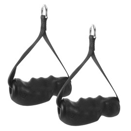 Sosoport Fitness Handles Workout Handles for Cable Machine Calisthenics Equipment Gym Accessories Resistance Bands TPE Coated