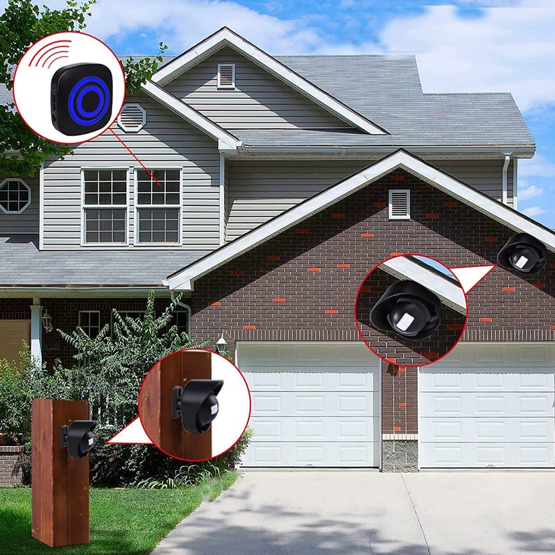 SiegenPro Motion Sensor Continuity Detector Alarm Cat Bell Wireless Alarm