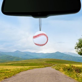 Coolballs Cool Hanging Baseball Rear-View Mirror Ornament Dangler Auto Accessory (Collector Edition)