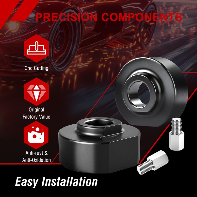 2 Inch Front Leveling Kit, Compatible with 2WD Ford F-250