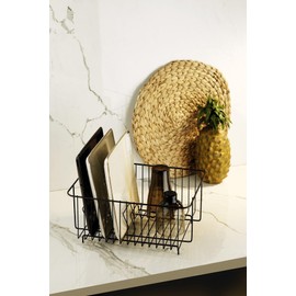 Sas Haus Ömür Boyu Paslanmaz Bulaşıklık Bulaşık Sepeti Tek Katlı Tabaklık Siyah