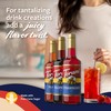 Torani Strawberry, Peach, and Raspberry Syrup for Drinks, Variety 3-Pack,