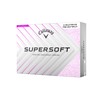 Callaway Golf Supersoft Golf Ball 2025, Pink Splatter