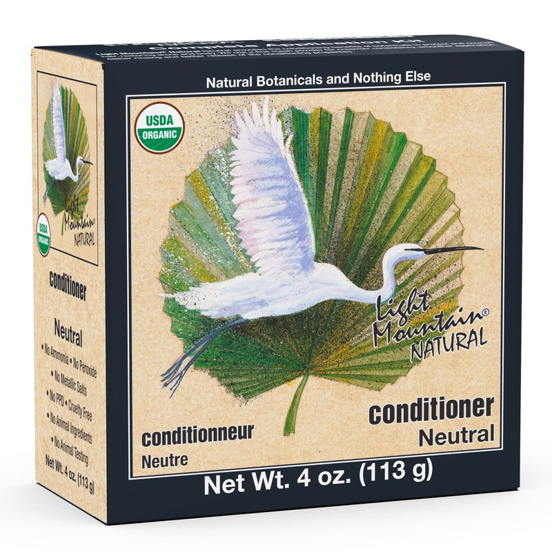 Light Mountain Henna Hair Color & Conditioner - Neutral Hair