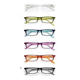 B+D SMART POP White Reading Glasses +2.50