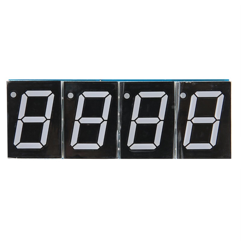 Risegun DIY Digital Clock Kit 4 Digit LED Clock Electronic