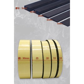 PJTL EVA Material Impact Resistant Sponge Gap Tape Door Draft Prevention Soundproof Seal Cushion Tape for Sliding Doors Windows Doors Entrance Gap Tape Insulation Soundproofing Cushioning Anti-slip