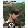 Tuopuda Sun Hat Men Women Fishing Hat with Wide Brim