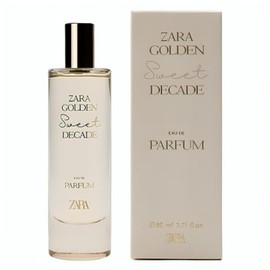 Zara Golden Decade Sweet Perfume for Women EDP Eau De Parfum 80 ML (2.71 FL OZ)