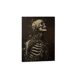 Gothic DecorCanvas Wall Art,Dark Academia Decor,Dark Nature Print,Pictures Wall Decor,(30 * 40 cm framed)