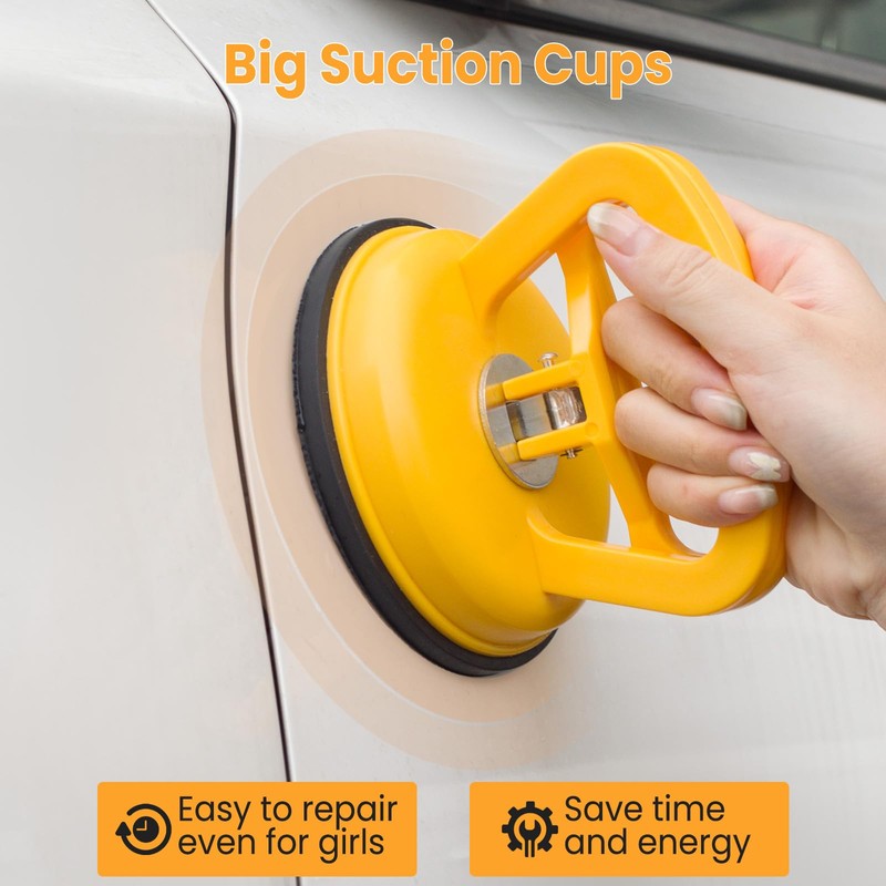 Sigoobal Car Dent Puller Kit, 135pcs Paintless Dent Removal Kit,