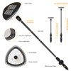 Solar Pathway Lights Outdoor, 4 Pack Solar Powered Garden Lights