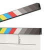 Acrylic Film Clapboard Professional Dry Erase Movie Props Clap Board