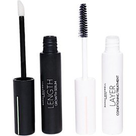 Sarah Maxwell Beauty Duo: Crecimiento De Pestañas Y Potenciador De Cejas Con Extractos Naturales, Suero Para Alargar Las Pestañas Y Lograr Un Aspecto Más Grueso, Y Tratamiento De Queratina En Capas