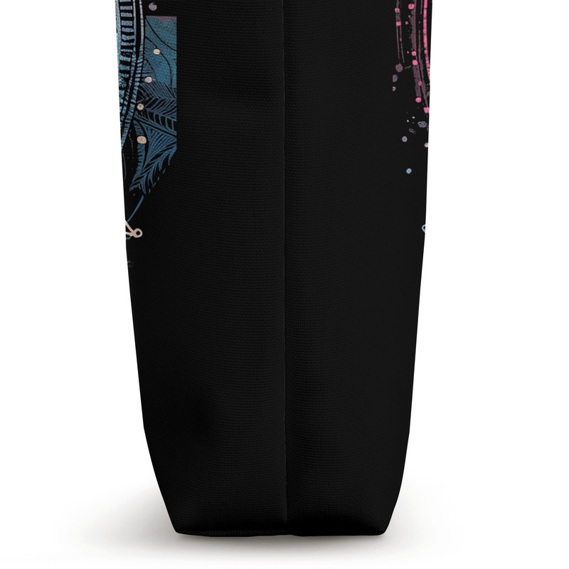 Bohemian World Map Tote Bag