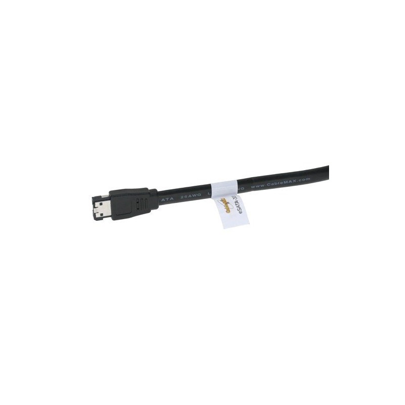 Cablemax 2ft. eSATA to eSATA 3GB/s External SATA 2 Shielded