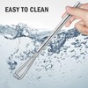 Webake Stainless Steel Whisk Mini Whisk 3 Pcs Long Egg