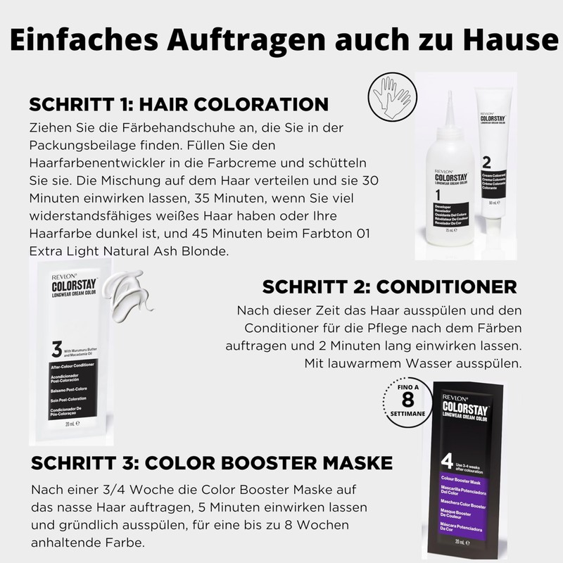 Revlon Permanent Colour, Multicoloured, Standard