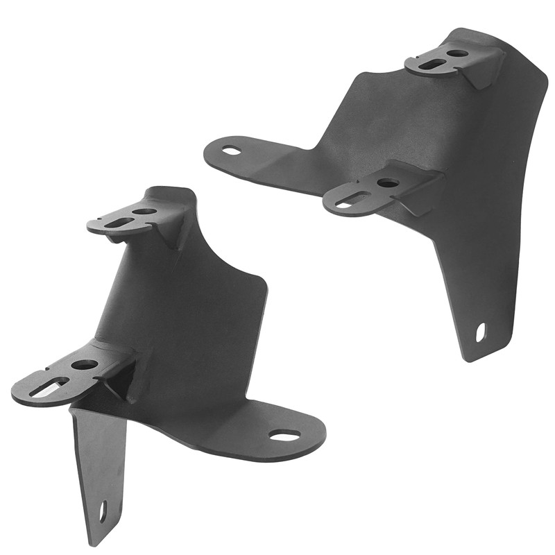 Hooke Road Dual A-Pillar Light Mounting Brackets Compatible with 2018-2023