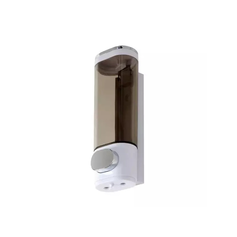 Unknown 화이트 물비누용기 벽걸이 디스펜서 1구 300ml White Wall-Mounted Soap