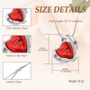 Minicremation Jewellery for Ashes Pendant - Crystal Heart Urn Necklace