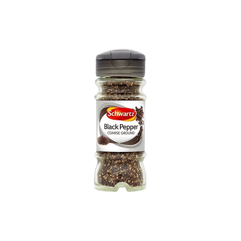 Schwartz Coarse Ground Black Pepper (33g) - Pack of 6
