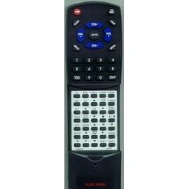 Replacement Remote Control for MINTEK DTV265D, DTV373D, RC600B, RC600, RC600MTK