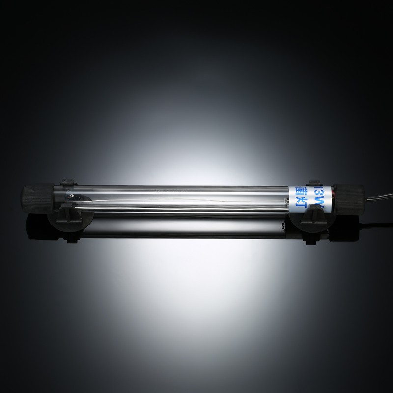 13W UV Light Sterilization Lamp Submersible Ultraviolet Sterilizer Water Disinfection