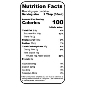 Nana’s Special Sauce - Pure Maple Syrup with Real Butter & Marshmallow - Delicious Breakfast Syrup for Pancakes, Waffles, French Toast, and Ice Cream (8 fl oz)