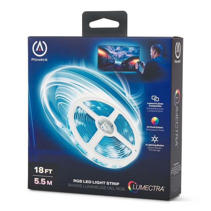 PowerA Lumectra RGB LED Light Strip - 18 ft. (UK)