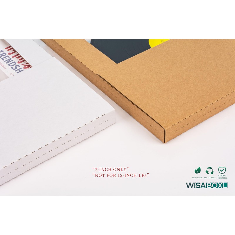 Wisaiboxl 7 Inch 45 RPM Record Mailers (NOT for 12"