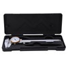 0150mm Dial Caliper Steel ShockProof Adjustable Vernier Caliper with Depth