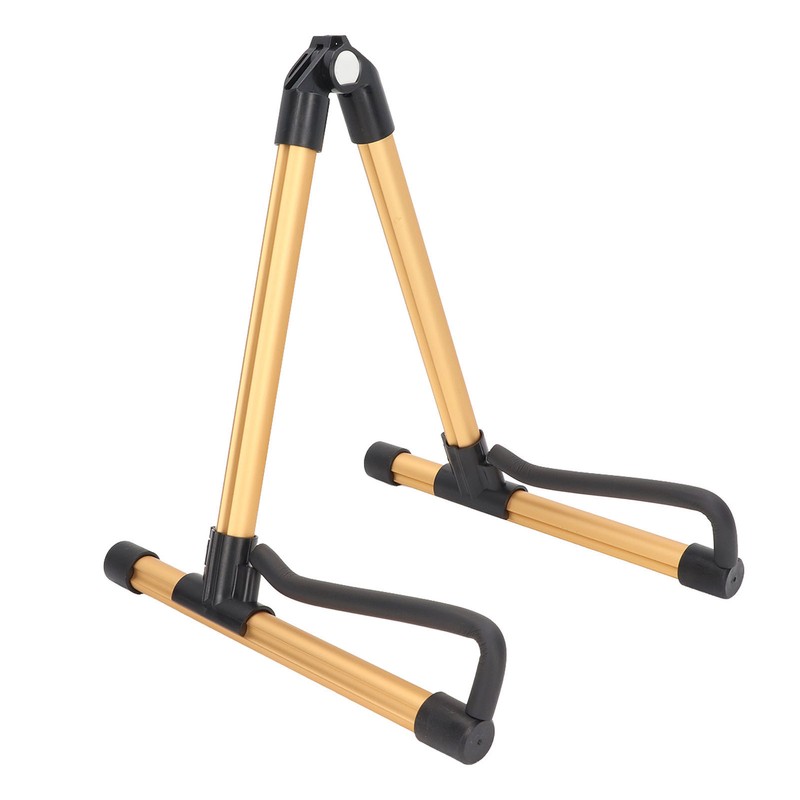 Foldable Guitar Stand Adjustable Metal Folding Instrument Stand for String